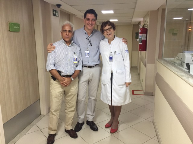 Dra Ana Pitella e Dr Carlos Eduardo Pinto - Hospital Quinta D'Or